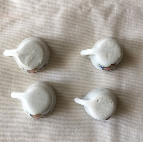 Vintage Miniature 13 Piece Floral Tea Set - Picture 5 of 7